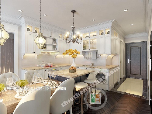 tủ bếp đẹp mới nhất 2015